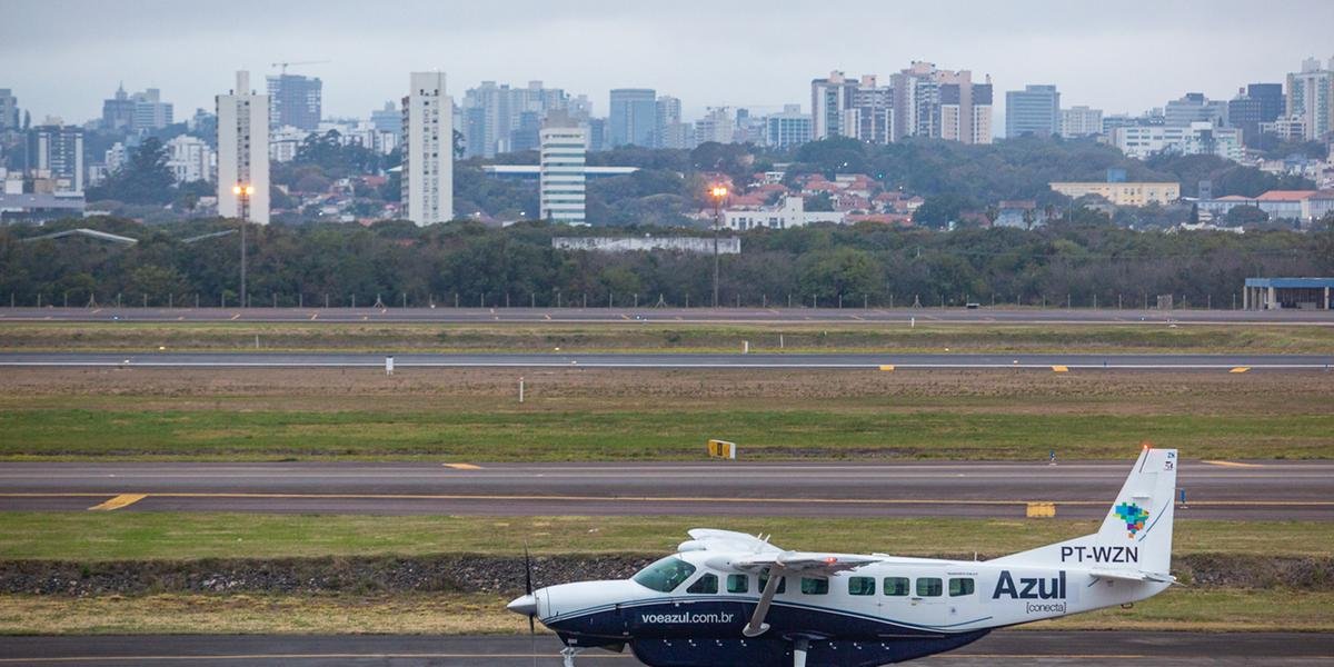 Azul Conecta inaugura linhas aéreas para oito cidades do RS