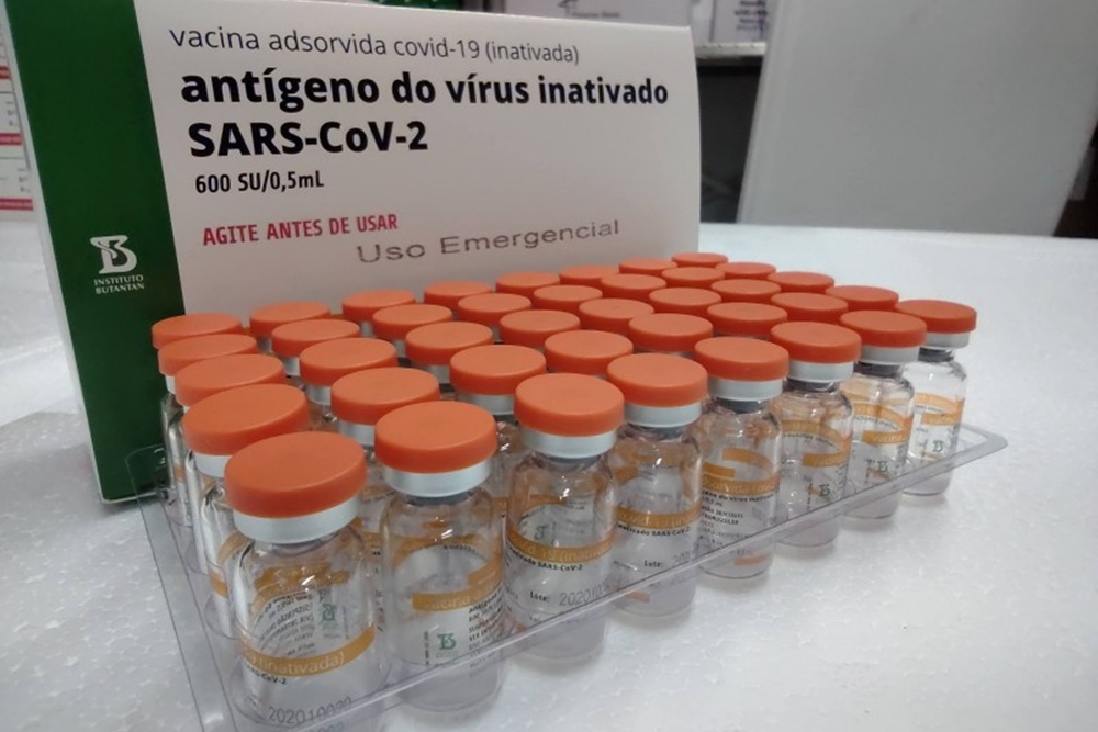 Confira quantas doses de CoronaVac cada município da região recebeu