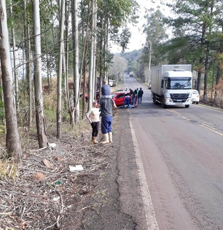 PAI E FILHO MORREM EM ACIDENTE ENTRE ALPESTRE E PLANALTO