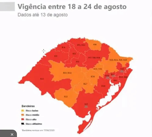 Distanciamento controlado: mais uma semana em bandeira vermelha