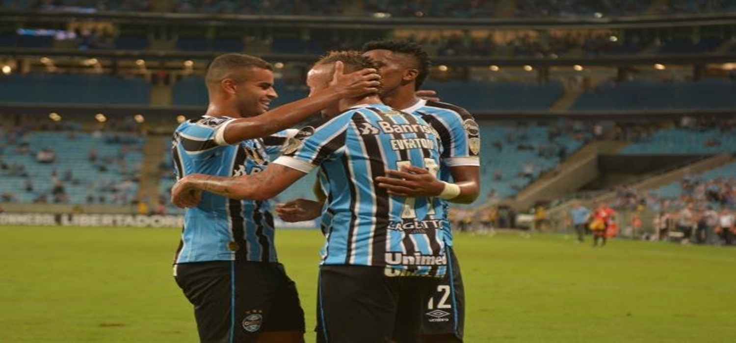 Grêmio demora para engrenar, mas goleia o Monagas por 4 a 0 na Arena