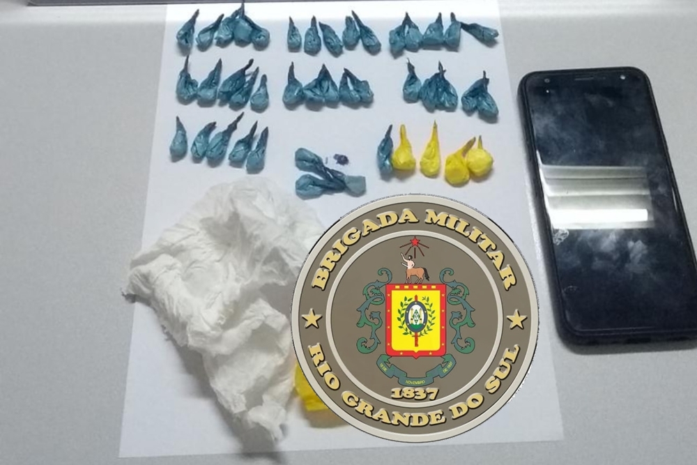 Mulher de 23 anos é presa por tráfico de drogas em Frederico Westphalen