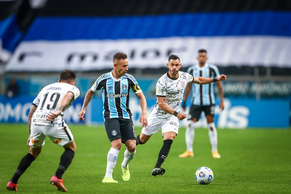 Grêmio é superado pelo Corinthians, na Arena, pelo Brasileiro