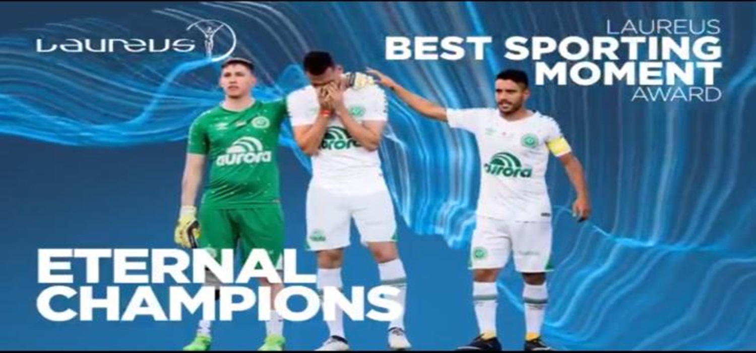 Chapecoense conquista o Prêmio Laureus, o Oscar do esporte mundial