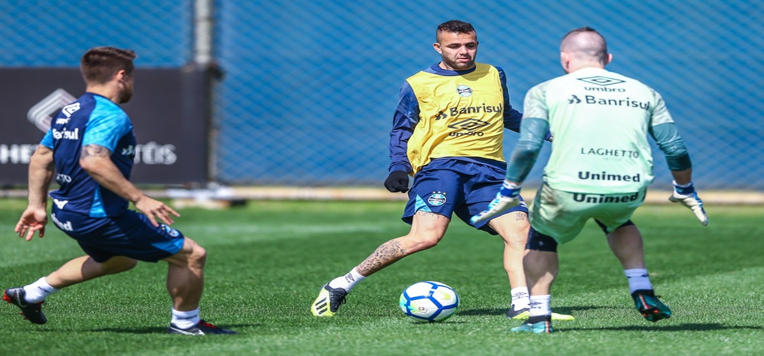 Luan não viaja, e Grêmio terá apenas quatro titulares contra o Santos