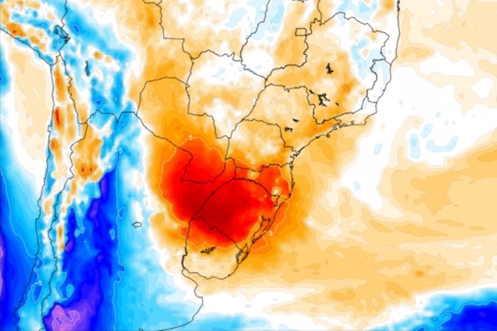 Alpestre registra maior temperatura no Norte do RS, segundo a Epagri