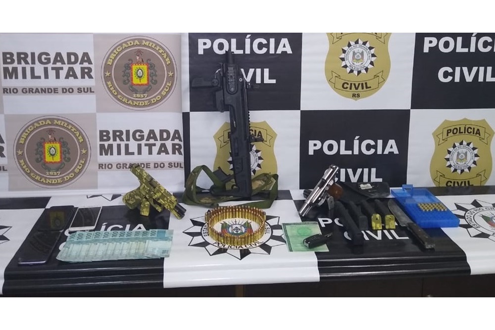 Polícia prende foragido de alta periculosidade com armas em Carazinho