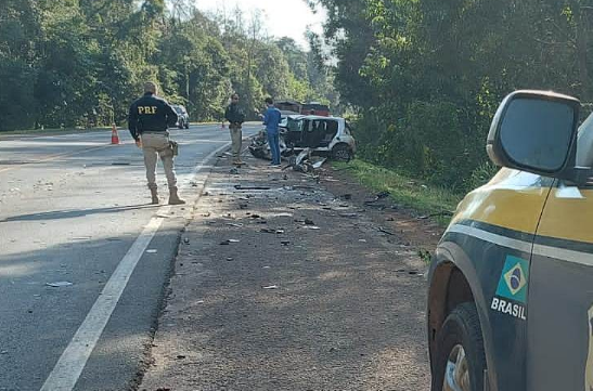 Colisão na BR 386 deixa vítima fatal em Iraí