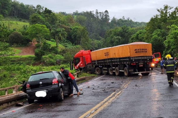 Iraiense morre em acidente na BR-158