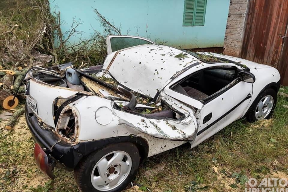 Temporais causam prejuízos a mais de 60 famílias em Cerro Grande