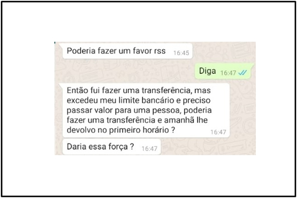 ALERTA: Repórter flagra tentativa de golpe pelo WhatsApp