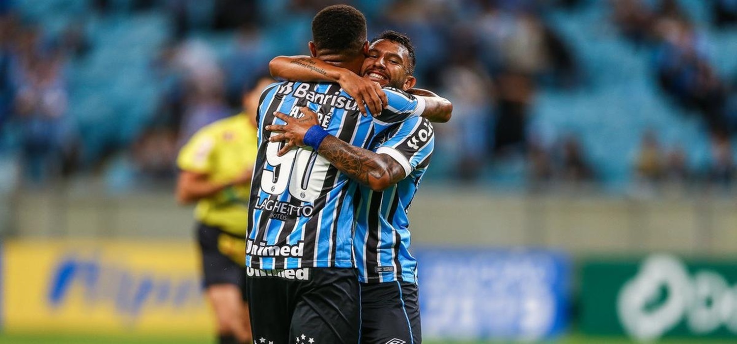 Em noite de bonitos gols, Grêmio goleia o São José na Arena