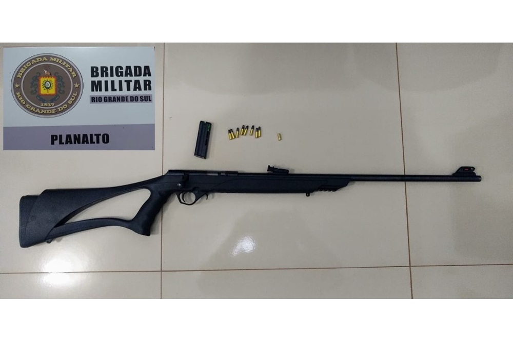 BM prende homem por porte ilegal de arma de fogo em Planalto