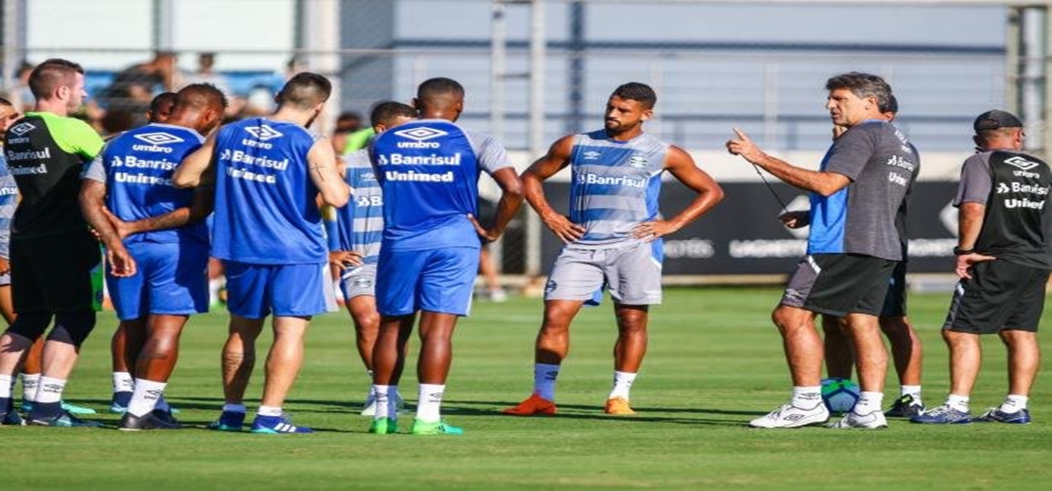 Reservas treinam contra time de transição na reapresentação do Grêmio