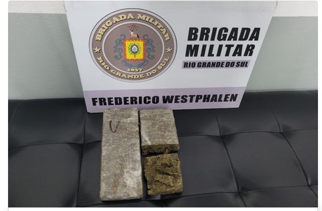 37°BPM prende jovem por tráfico de drogas em Frederico Westphalen