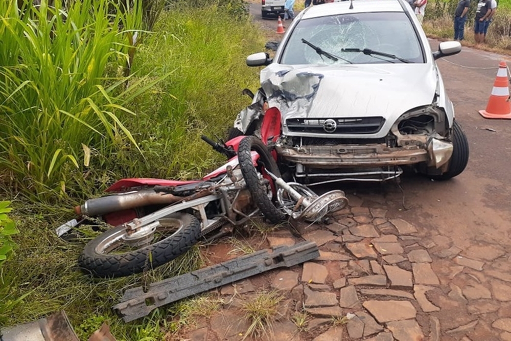 Colisão frontal deixa dois mortos no interior de Vista Alegre