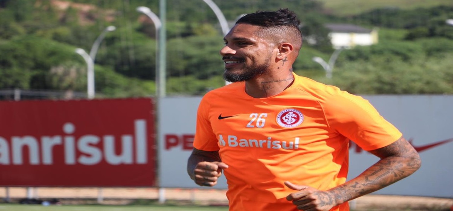 Ele voltou! Liberado para treinar, Guerrero se reapresenta ao Inter e inicia trabalhos no CT