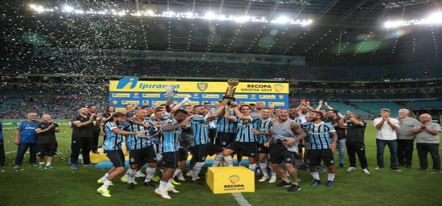 Grêmio goleia o Avenida e fica com o título da Recopa Gaúcha