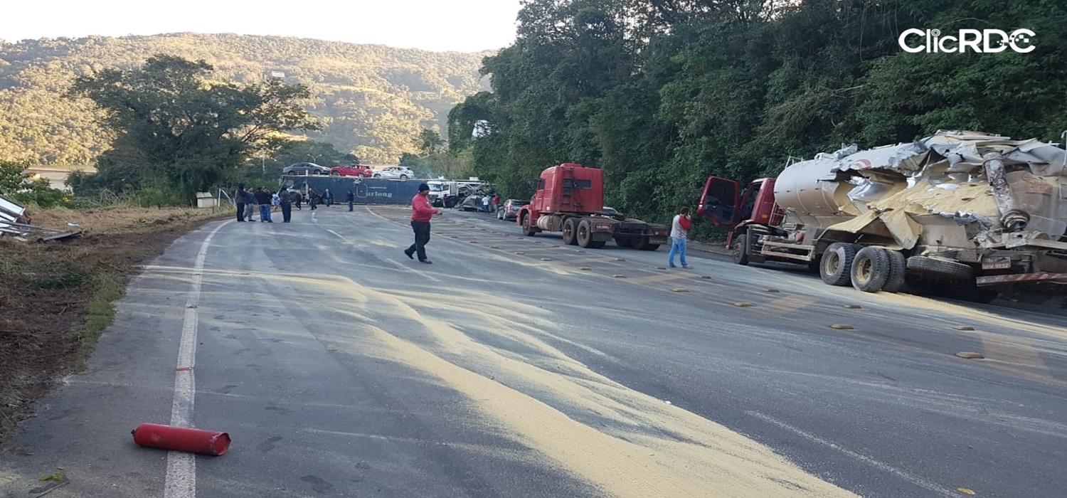 Grave acidente na SC-480 no Goio-Ên, em Chapecó