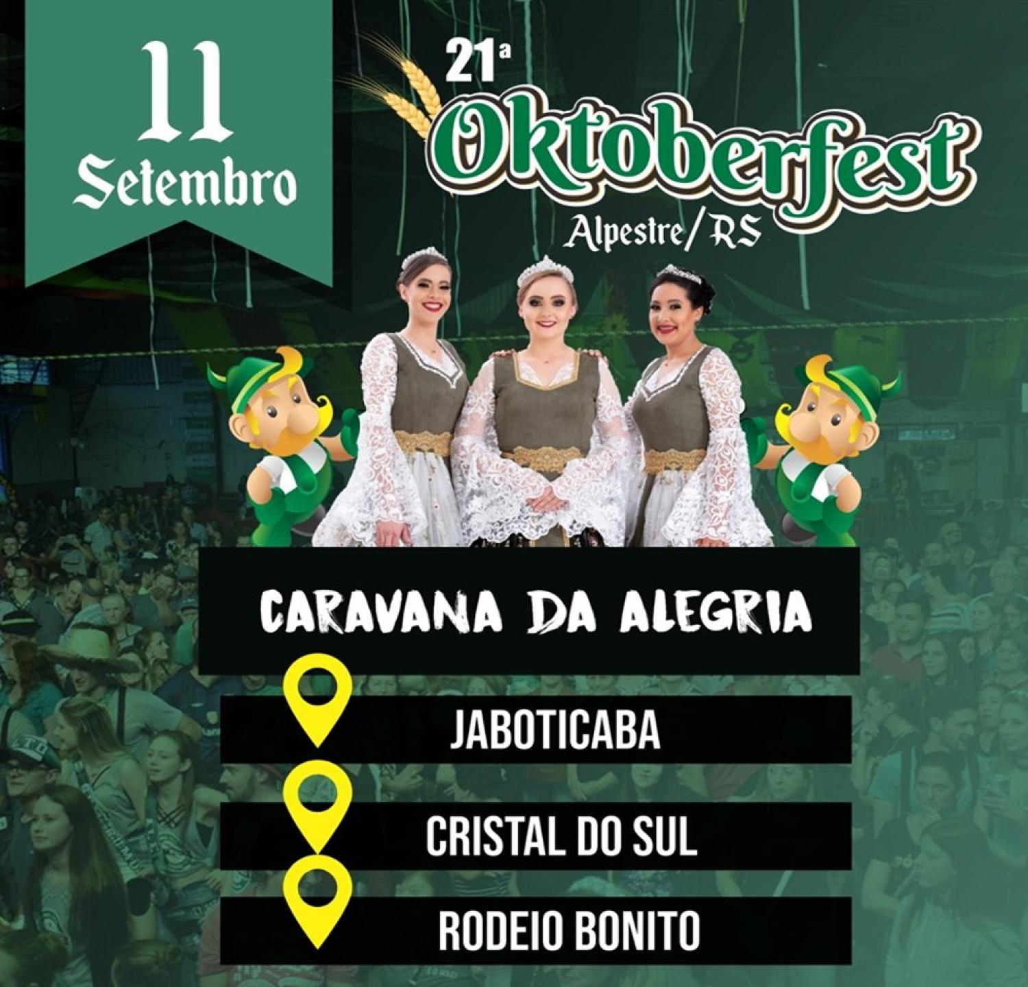 Divulgação da 21ª Oktoberfest de Alpestre