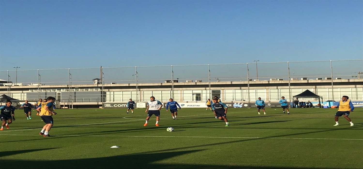 Everton volta a treinar com bola e pode reforçar o Grêmio contra o Ceará