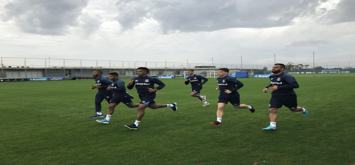 Sem presenças de Renato e Kannemann, Grêmio tem manhã de treinos físicos