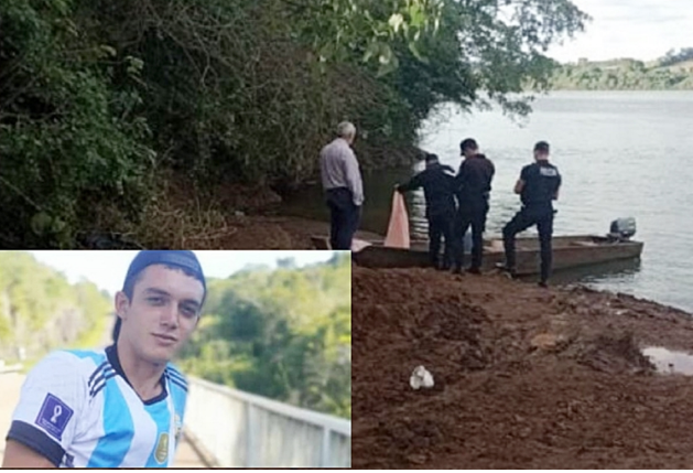 Jovem desaparecido é encontrado sem vida nas águas do rio Uruguai